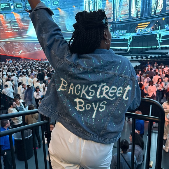 Backstreet Boys Concert Jean Jacket- Custom - Picture 4 of 5